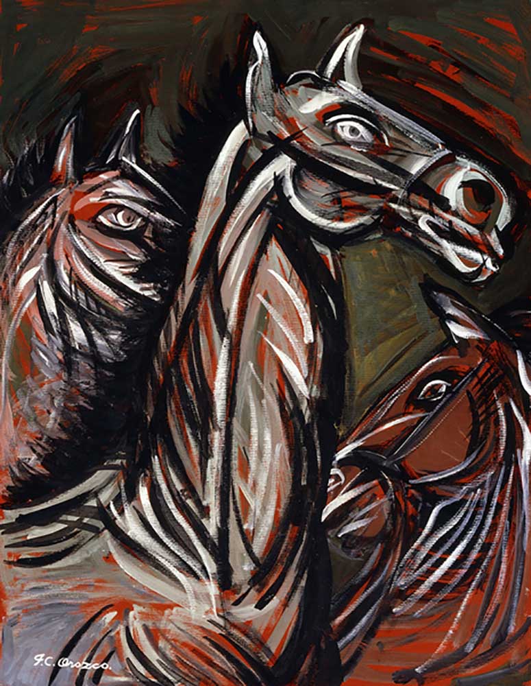 Horses; Caballos, from José Clemente Orozco