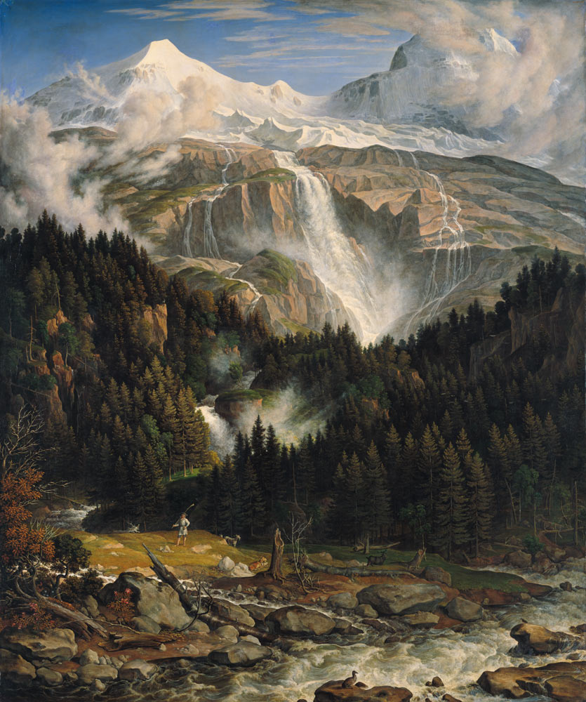 The Schmadribachfall from Joseph Anton Koch