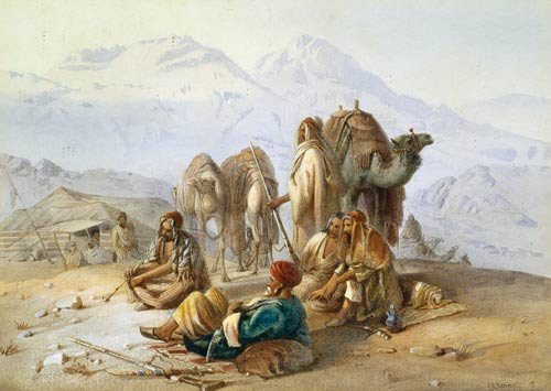 An Arab Encampment from Joseph-Austin Benwell