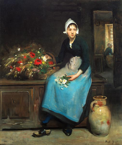 The Young Flower Seller from Joseph Bail