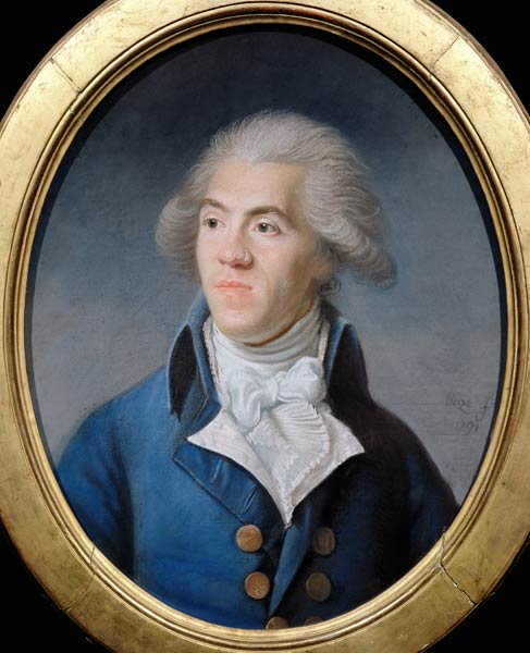 Portrait presumed to be Antoine Barnave (1761-93) from Joseph Boze