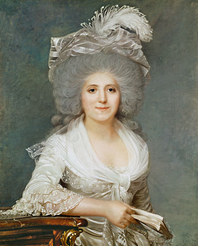 Portrait of Madame Jeanne-Louise-Henriette Campan (1752-1822) from Joseph Boze
