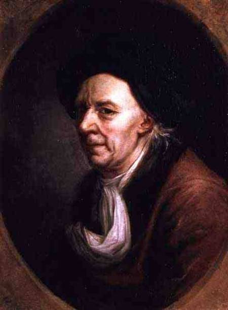 Portrait of the Mathematician Leonard Euler (1707-83) from Joseph Friedr. August Darbés