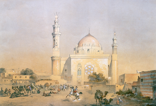 Cairo,Sultan Hasan Mosque from Joseph Heicke