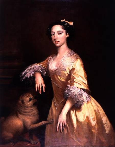 Lady with a Pug Dog from Joseph Highmore