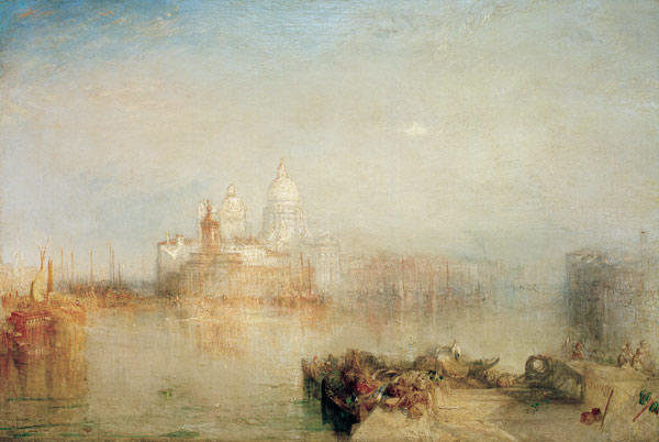 Dogana and Santa Maria della Salute, Venice from William Turner