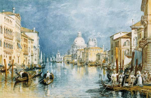 Venice, Canale Grande from William Turner