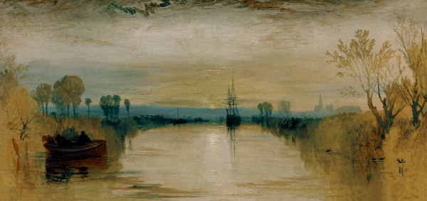 W.Turner, Chichester Canal / 1828 from William Turner