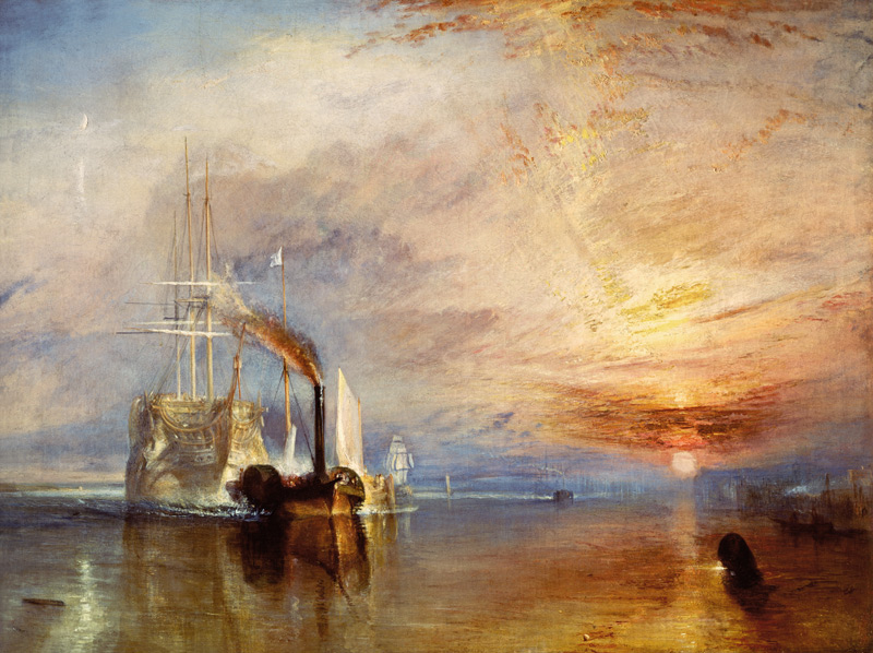 The Fighting Temeraire from William Turner