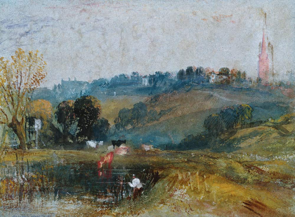 Landscape near Petworth from William Turner