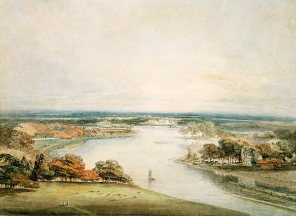 The Thames from Richmond from William Turner