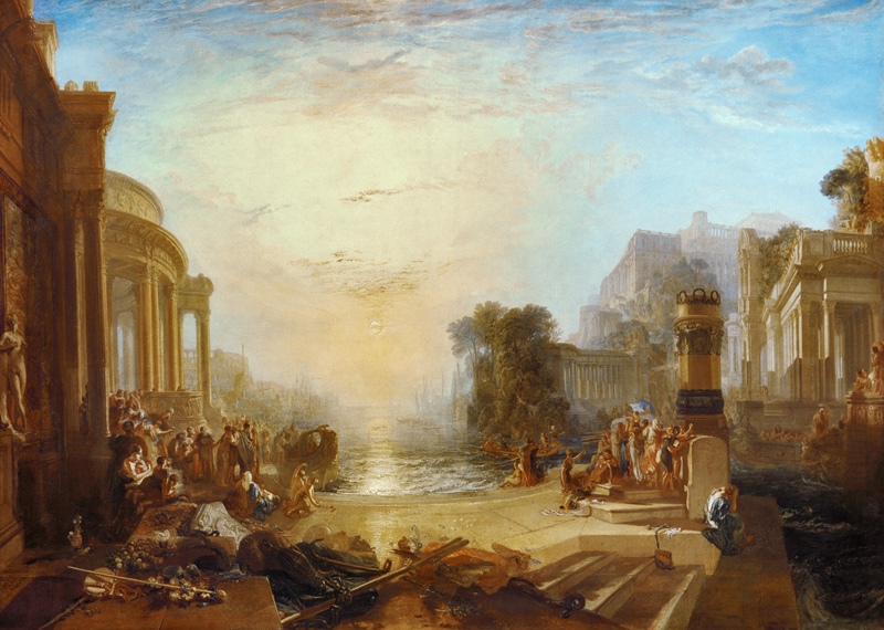 Untergang Karthagos / Gemälde v.W.Turner from William Turner