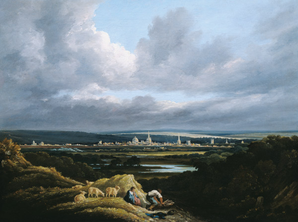 View of Oxford from a Distance from William Turner