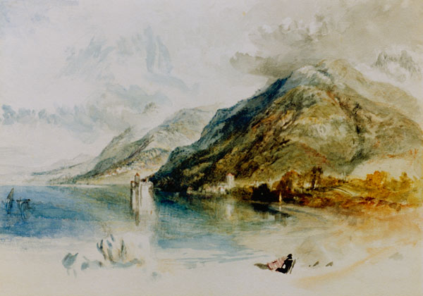 W.Turner, Schloß von Chillon from William Turner