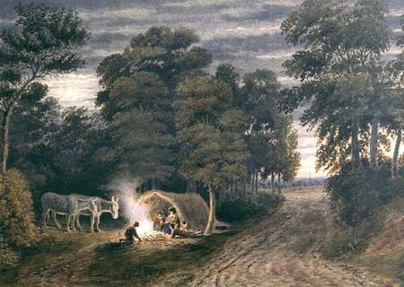 A Gypsy Camp from William Turner