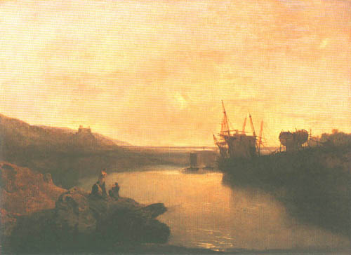 Harlach Castle from William Turner