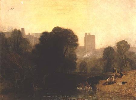 Near the Thames Lock, Windsor from William Turner