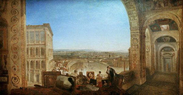 Rome seen by the Vatican from William Turner