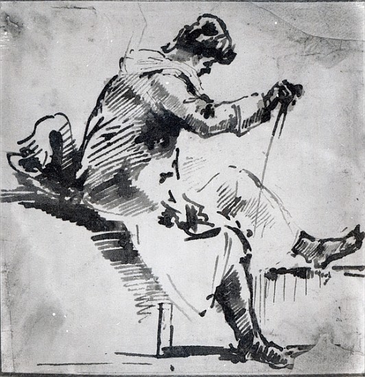 Seated man from William Turner
