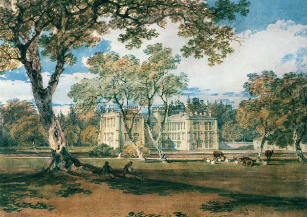 Towneley Hall from William Turner