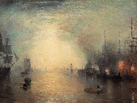 Turner / Keelmen Heaving in Coals../1835