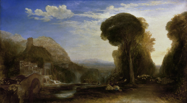 W.Turner, Palestrina - Komposition from William Turner
