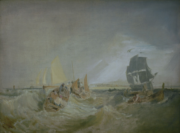 W.Turner, Schiffahrt Themsemündung from William Turner