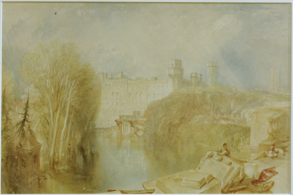 W.Turner, View of Warwick Castle. from William Turner