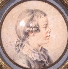 Portrait of a boy, said to be Mozart's son