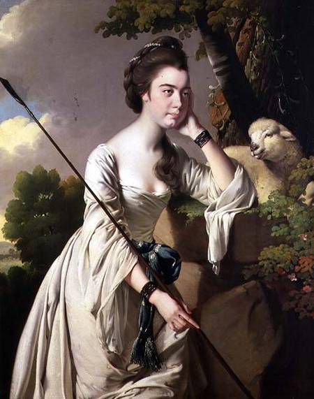 Anna Ashton, Mrs. Thomas Case from Joseph Wright of Derby