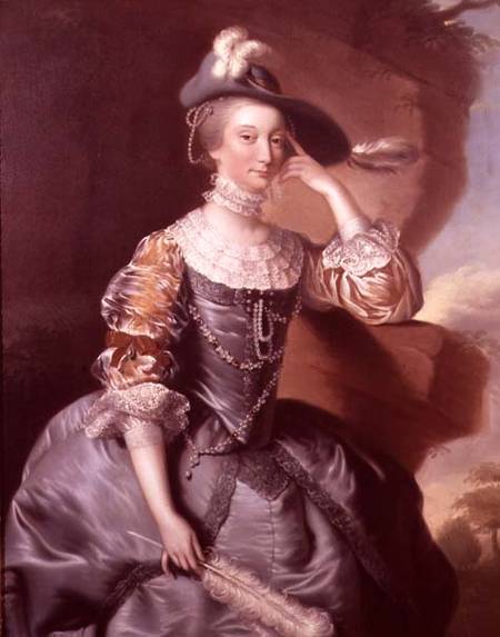 Portrait of Mrs Anne Carver from Joseph Wright of Derby