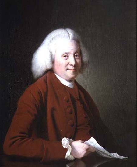 Samuel Crompton (c.1720-82) c.1780  (pair of 72373) from Joseph Wright of Derby