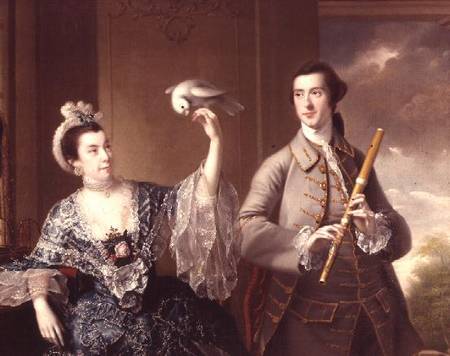 Mr. and Mrs. William Chase from Joseph Wright of Derby