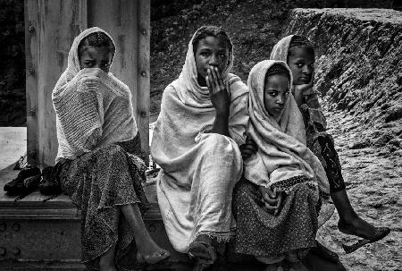 Ethiopian girls.