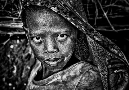 Ilchamus tribe girl - Kenya
