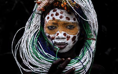 Surma girl - Ethiopia
