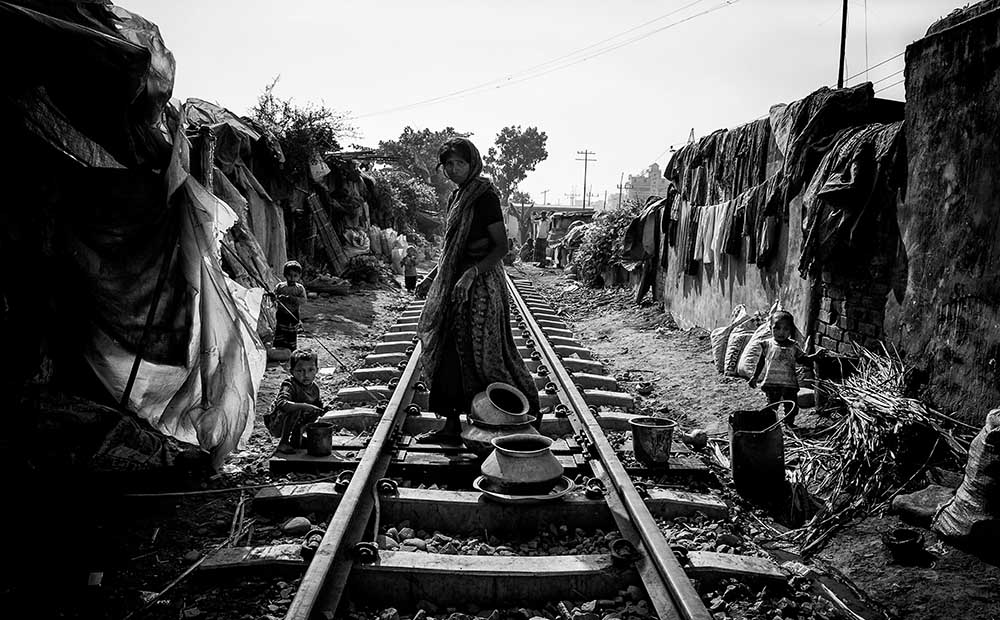 A scene of life on the train tracks - Bangladesh from Joxe Inazio Kuesta
