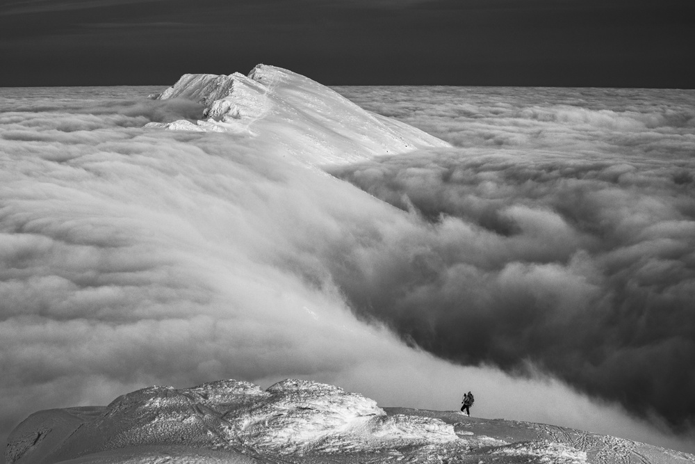 Man and Mountain from Jozef Sádecký