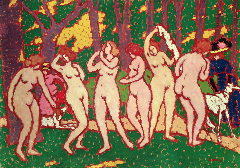 Nudes in a Park from József Rippl-Rónai