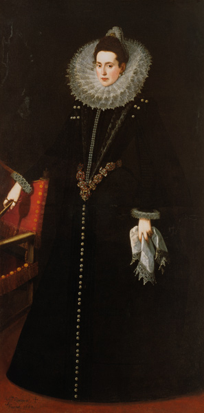 Portrait of the Duchess of Lerma from Juan Carreno de Miranda