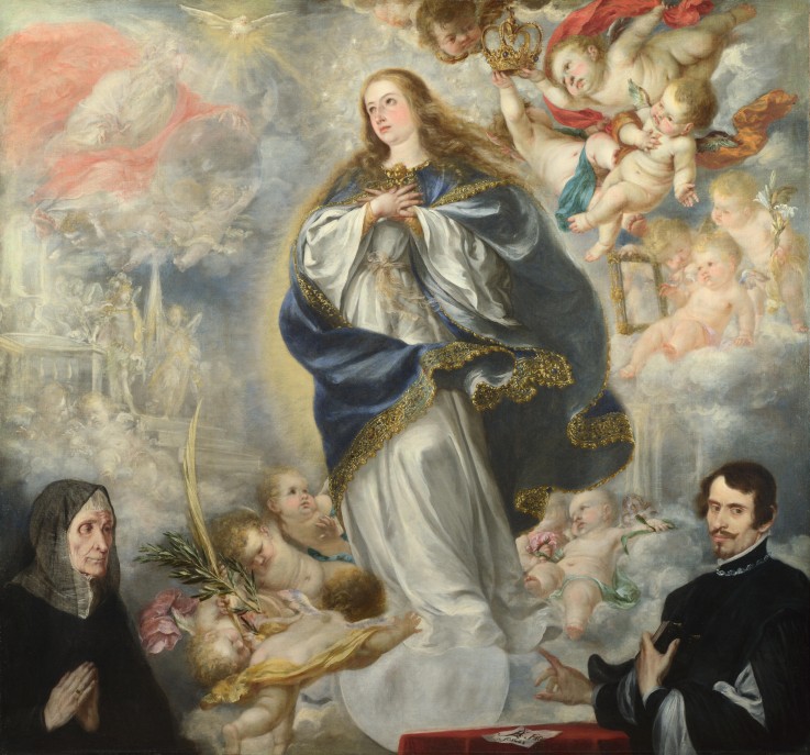 The Immaculate Conception with Two Donors from Juan de Valdes Leal