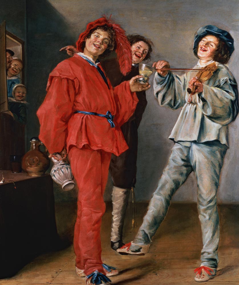 Three Boys Merry-making from Judith Leyster
