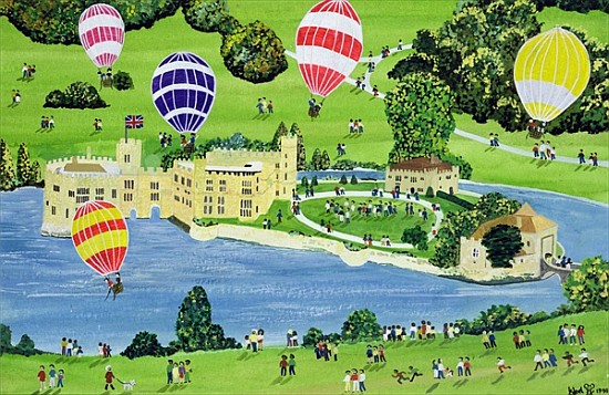 Ballooning at Leeds Castle  from Judy  Joel