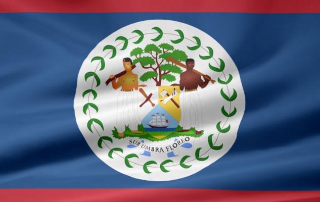 Belize Flagge from Juergen Priewe