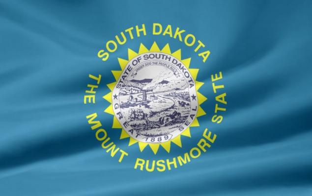 South Dakota Flagge from Juergen Priewe