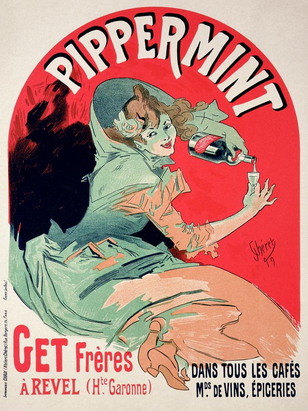 Pippermint (Advertising Poster) from Jules Chéret