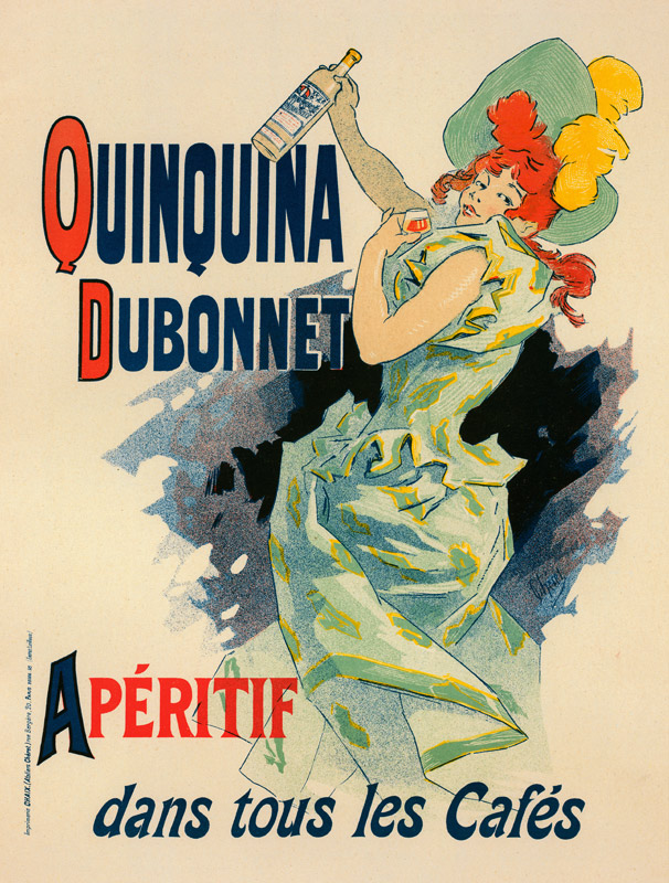 Quinquina Dubonnet (Poster) from Jules Chéret