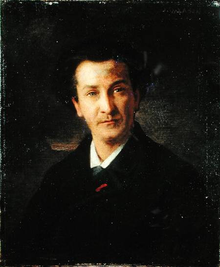 Portrait of Francois Coppee (1842-1908) from Jules Emmanuel Valadon