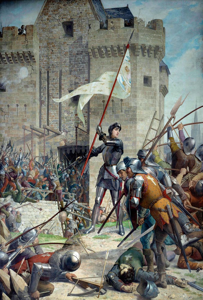 Jeanne d'Arc in Orleans from Jules Eugene Lenepveu