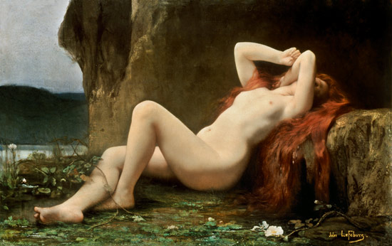 Mary Magdalene in the Cave from Jules Joseph Lefebvre